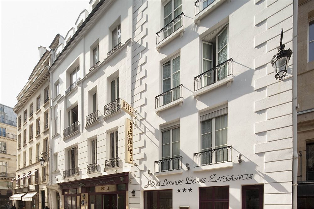 Hotel Louvre Bons Enfants Paris Exterior foto